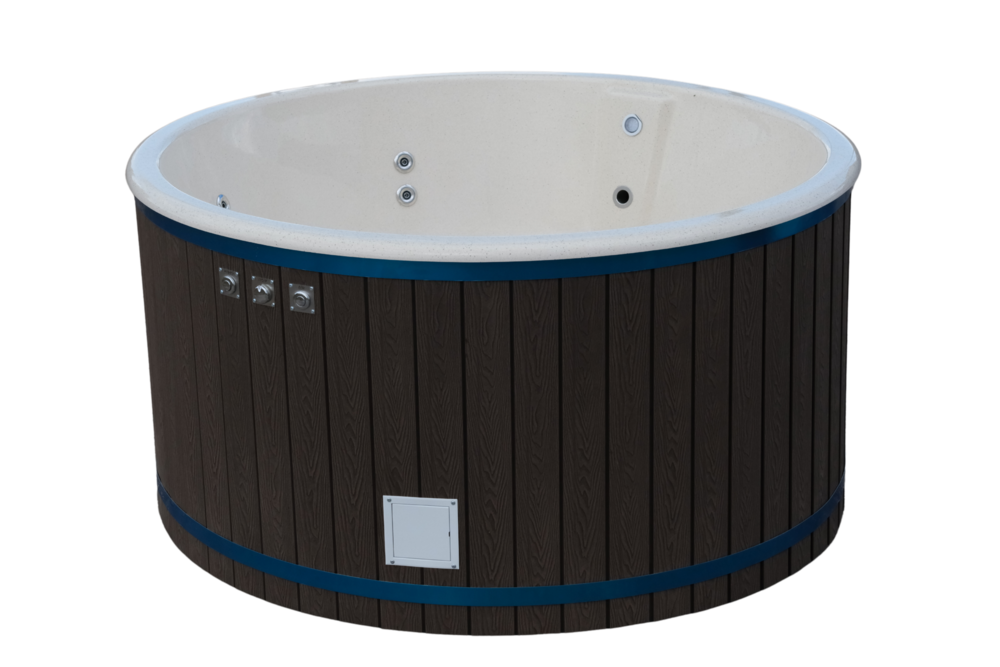 Sv&euml;te EL &ndash; Bain nordique &eacute;lectrique &eacute;l&eacute;gant pour 5&ndash;6 personnes