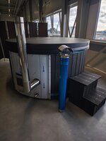 Merkys &ndash; Bain nordique chauff&eacute; au bois pour 4&ndash;5 personnes