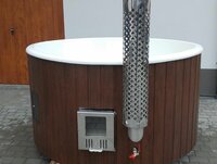 Venta &ndash; Bain nordique chauff&eacute; au bois pour 7&ndash;8 personnes