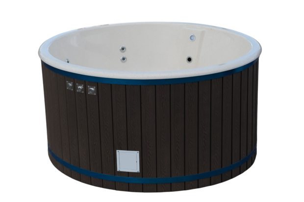 Sv&euml;te EL &ndash; Bain nordique &eacute;lectrique &eacute;l&eacute;gant pour 5&ndash;6 personnes